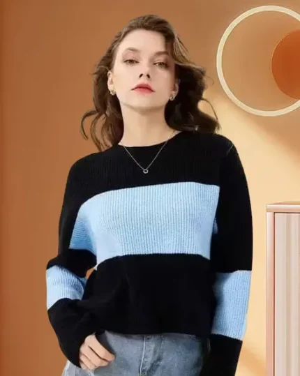 Women Colourblock Oversized Fit T-Shirt